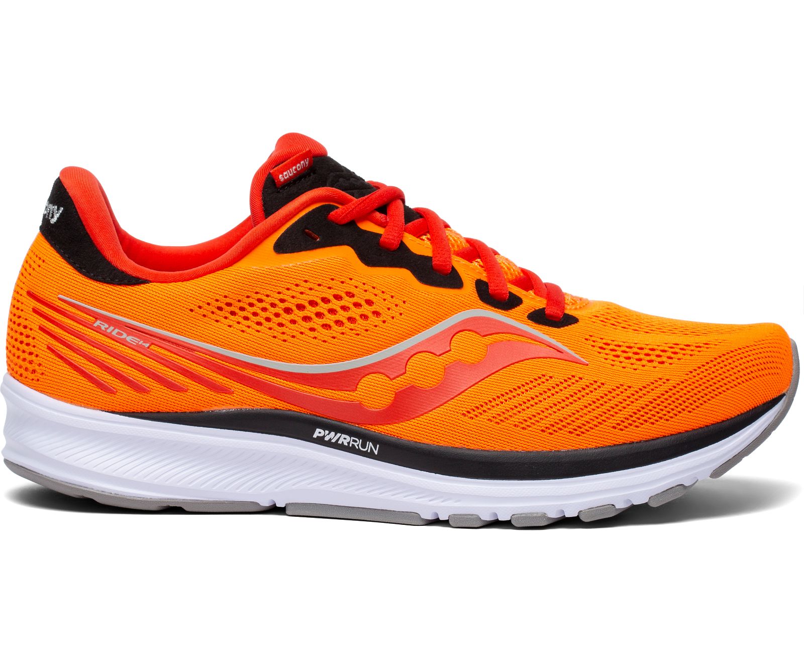 Tenis Para Correr Saucony Ride 14 Hombre Naranjas Rojos Oscuro | México 543VRWD